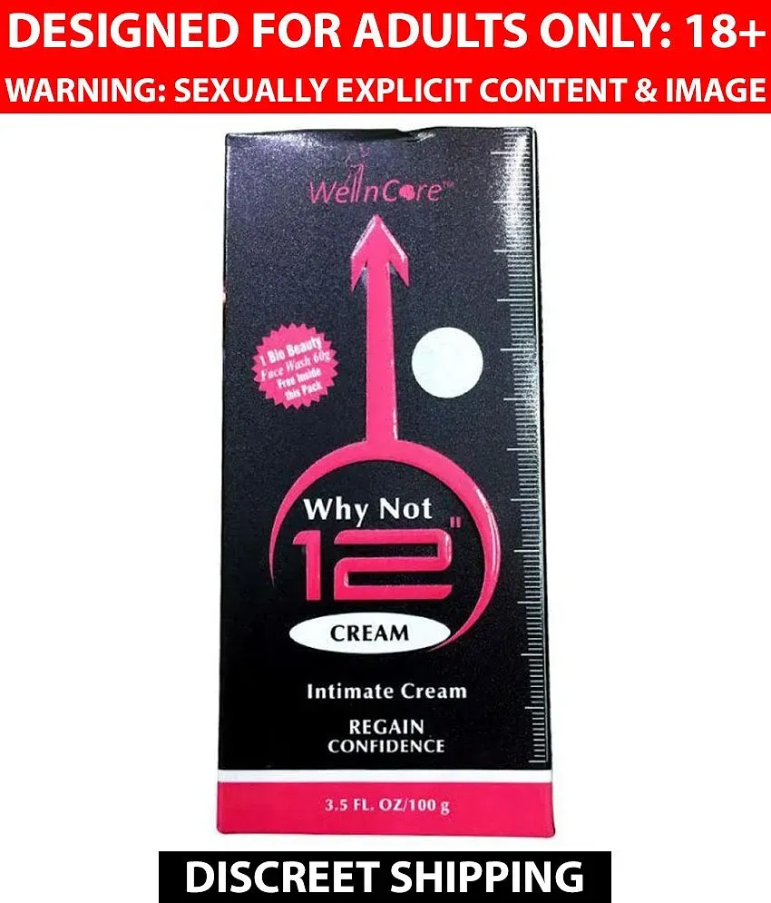 WHY NOT 12 INCHES MALE ENLARGEMENT CREAM 100GM