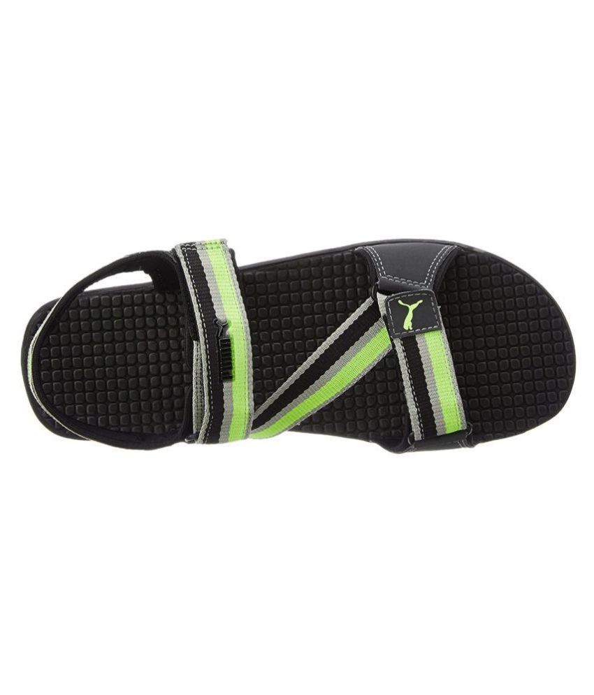 Puma Silicis Mesh Idp Athletic Black Sandals Price in India- Buy Puma Silicis Mesh Idp Athletic 