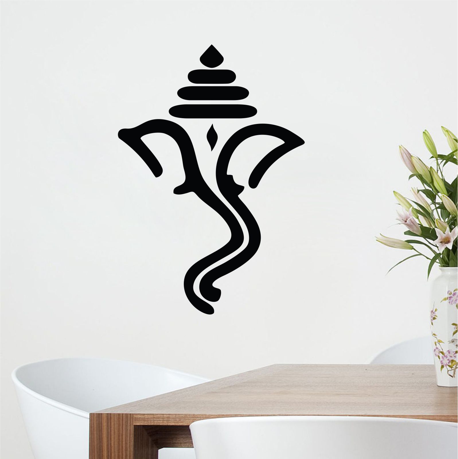 StickerYard Shree Ganesh Ji Wall Decal Religious & Inspirational Sticker (  78 x 56 cms ) - Buy StickerYard Shree Ganesh Ji Wall Decal Religious &  Inspirational Sticker ( 78 x 56