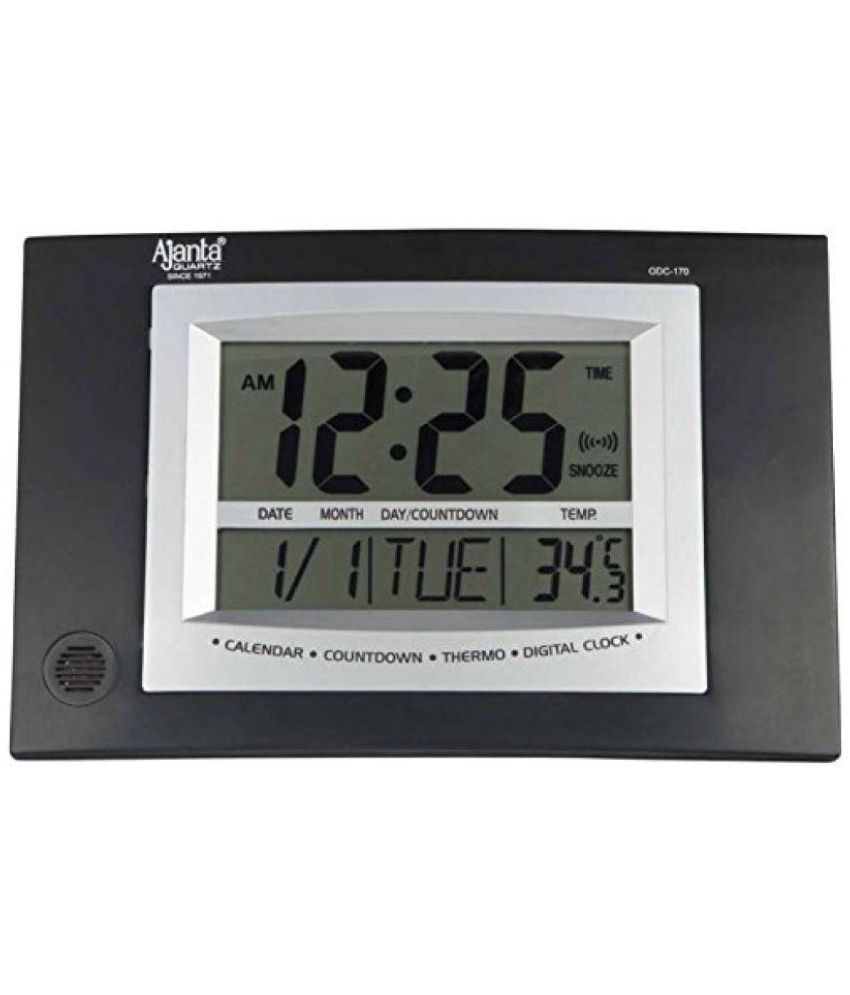 Ajanta Square Digital Wall Clock ( 8 x 4 cms ) Buy Ajanta Square