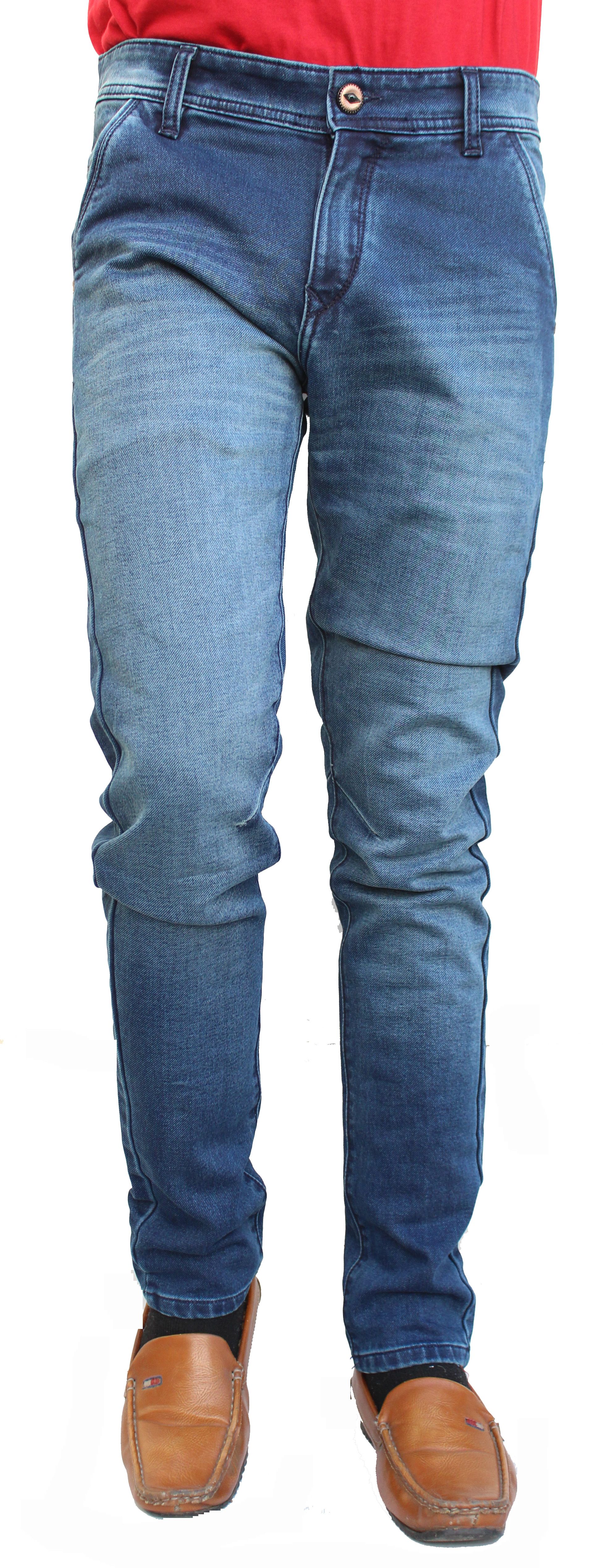 blue relaxed jeans