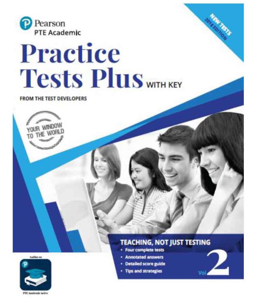     			Practice Test Plus of Pearson Test of English Academic Vol.2