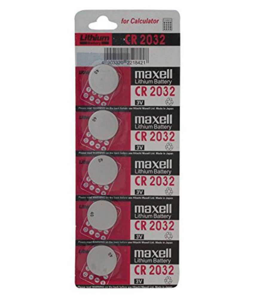     			MAXELL CR 2032 3V Non Rechargeable Battery 5