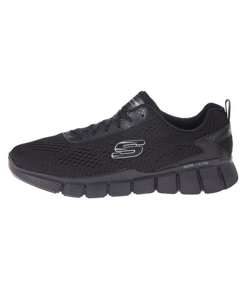 SKECHERS PERFORMANCE Relaxed Fit Black Running Shoes - Buy SKECHERS ...