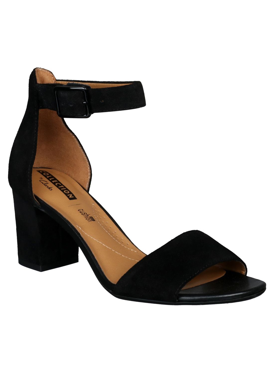 clarks block heel