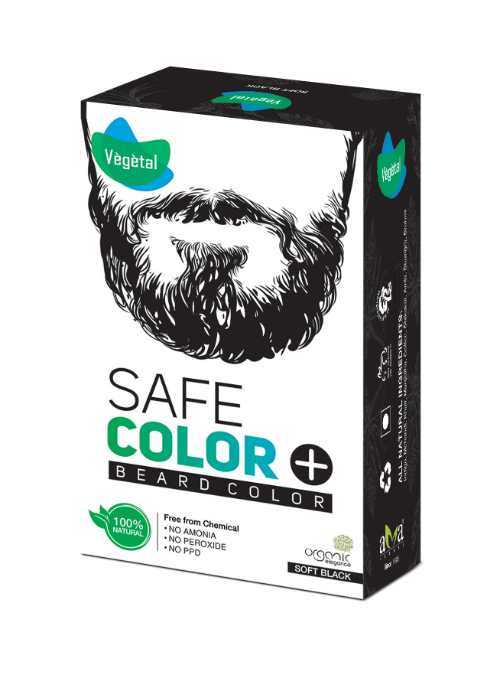 Vegetal Organic Beard Color Soft Black 25 gm