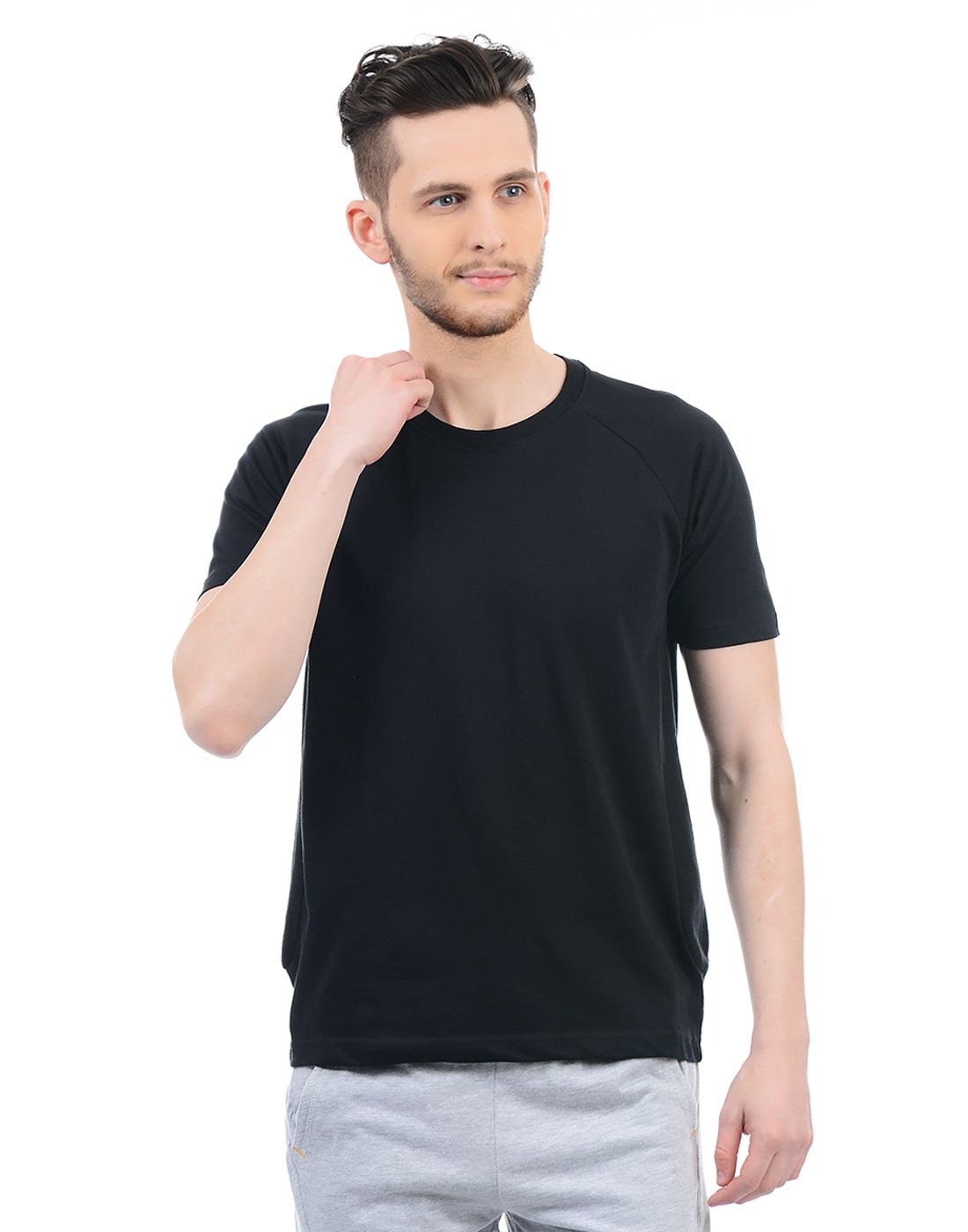 black hanes t shirts