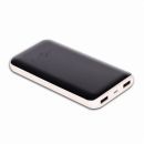 Callmate 855 Power Bank 8000 mAh Dual USB Port and Digital Display - White 8000 -mAh Li-Ion Power Bank White