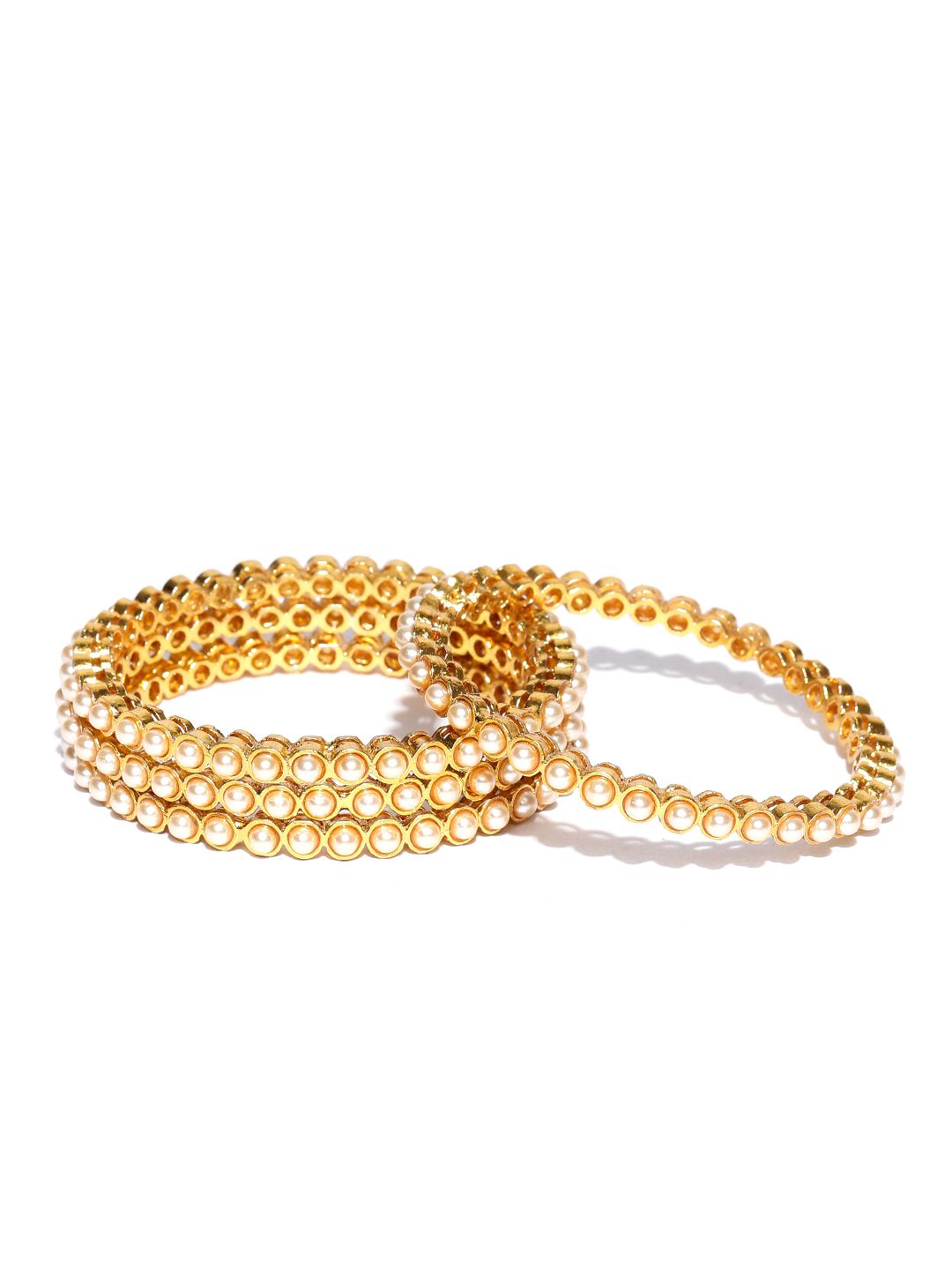 Priyaasi Traditional Gold Plated Kundan Bracelet Bangles Set of 4 Buy Priyaasi Traditional Gold