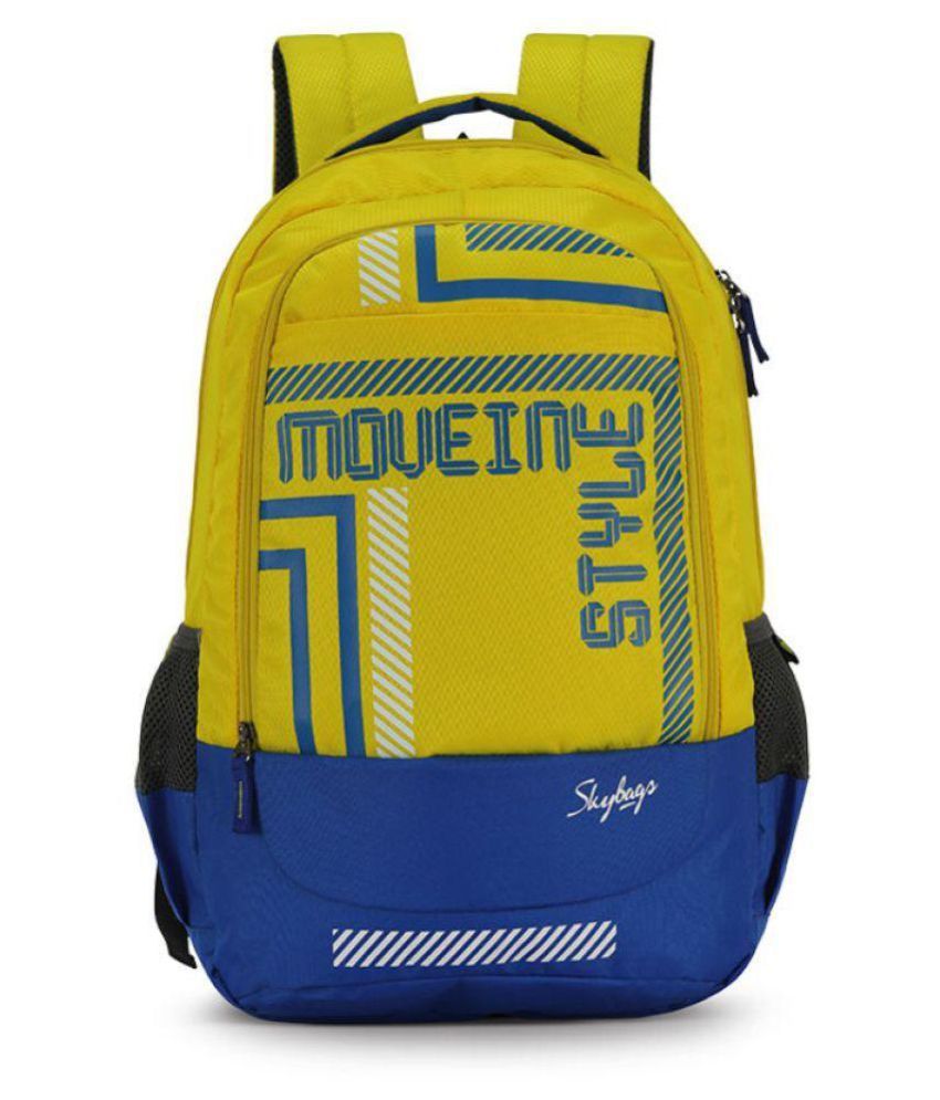 skybags yellow