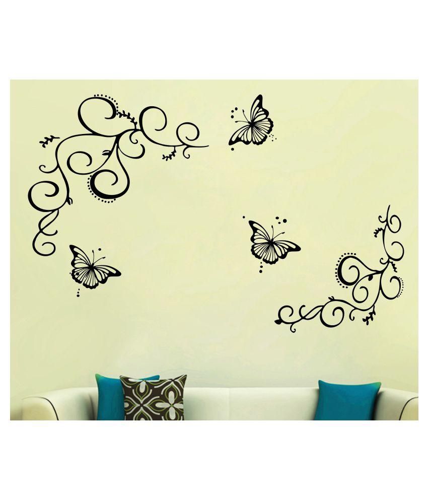     			Sticker Studio Butterfly Nature Sticker ( 45 x 58 cms )