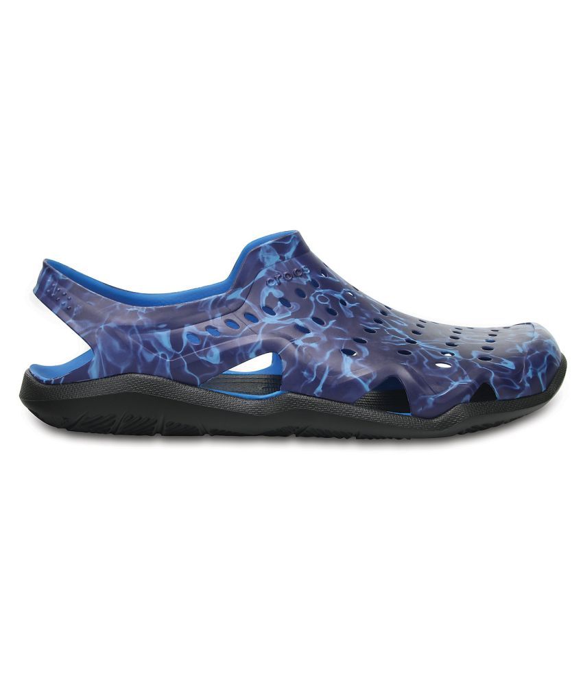 crocs swiftwater wave blue