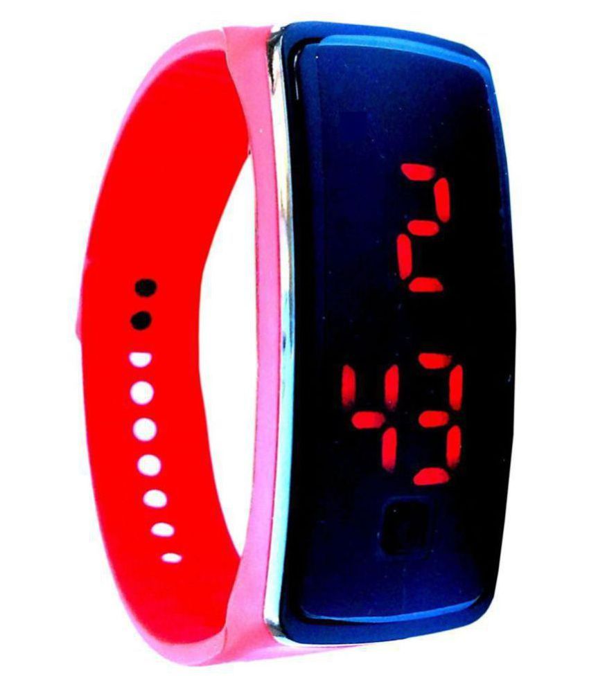 pappi boss led band watch