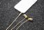 Gange The new heavy bass headphones In Ear Wired Earphones With Mic
