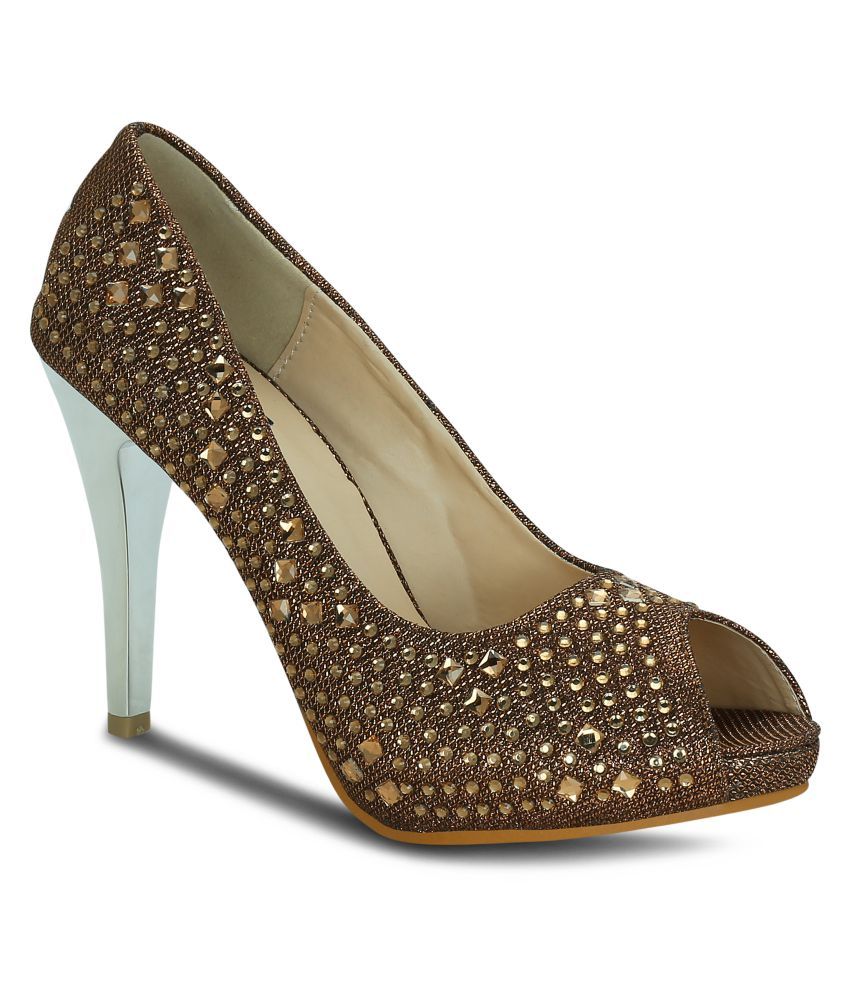 rockstud caged ballerina flat