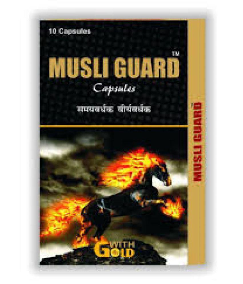     			Ayurveda Cure Musli Guard Capsules 10 no.s Minerals Capsule Pack of 5