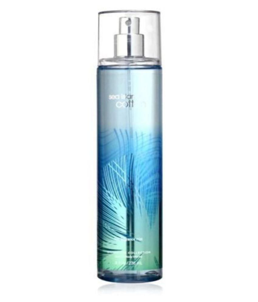 Bath Body Works Sea Island Cotton Fine Fragrance Mist 80 Oz