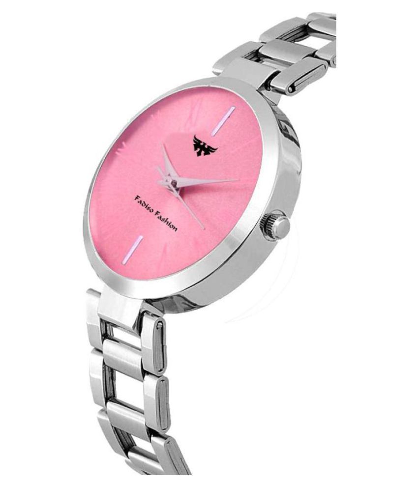 Fadiso Fashion Metal Round Womens Watch Price in India  