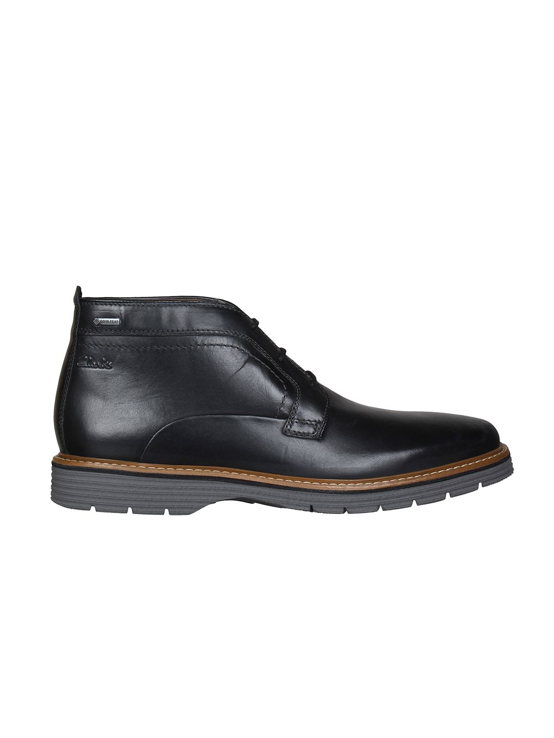 clarks black dress boots