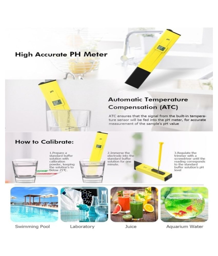 RO Service RO Water Purifier Testing Kit Water Purity Tester PH Meter