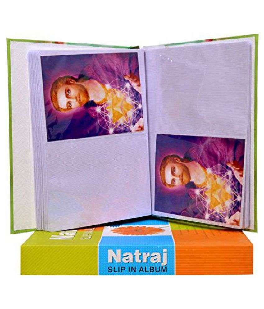 Natraj Studio HIgh Quality Photo Album With 0.6mm Thick Extra Clear PVC