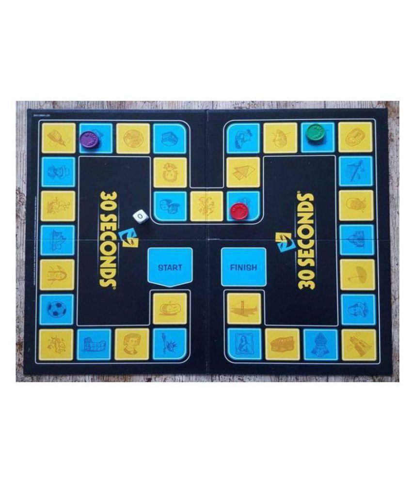 AZI 30 Seconds the quick thinking fast talking game Board