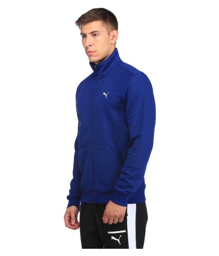 puma blue sweater