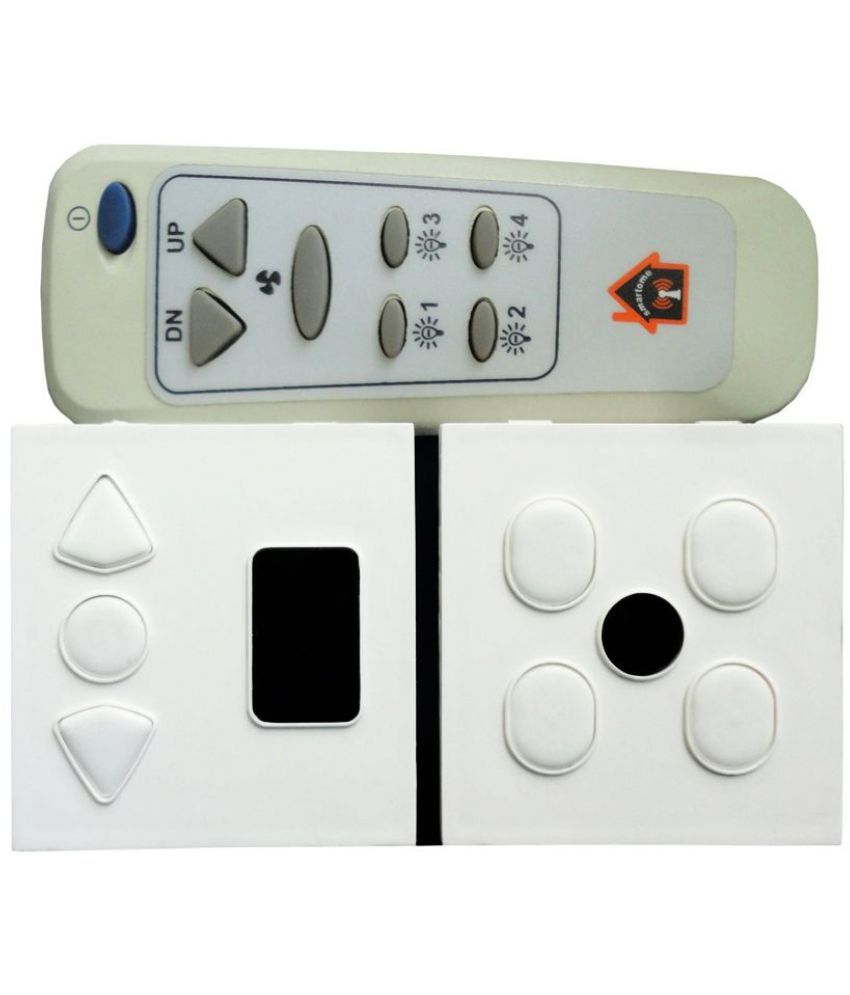 Walnut Innovations Wireless Remote Control Switch For 4 Lights Walnut Innovations Wireless Remote Control Switch For 4 Lights 1 Fan