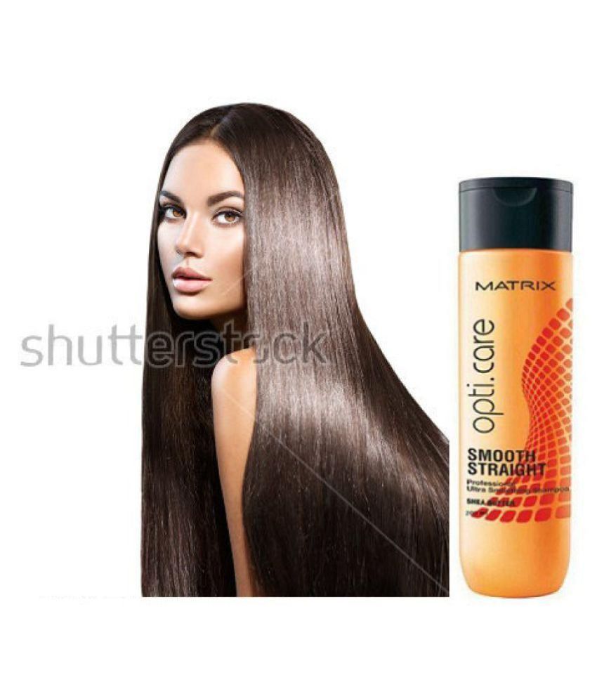 Matrix Opti Care Smooth Straight Hair Spa And 3 Shampoo 450 Ml