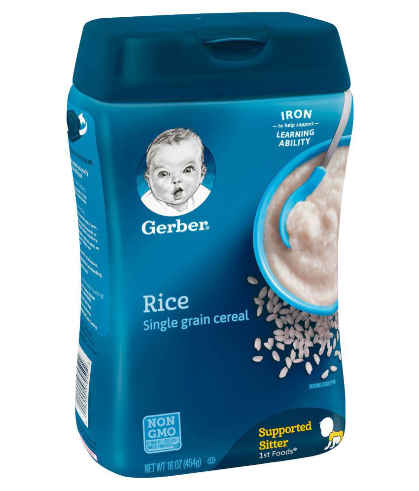 Gerber Gerber Baby Food Rice Single Grain Cereal 227g Infant Cereal for