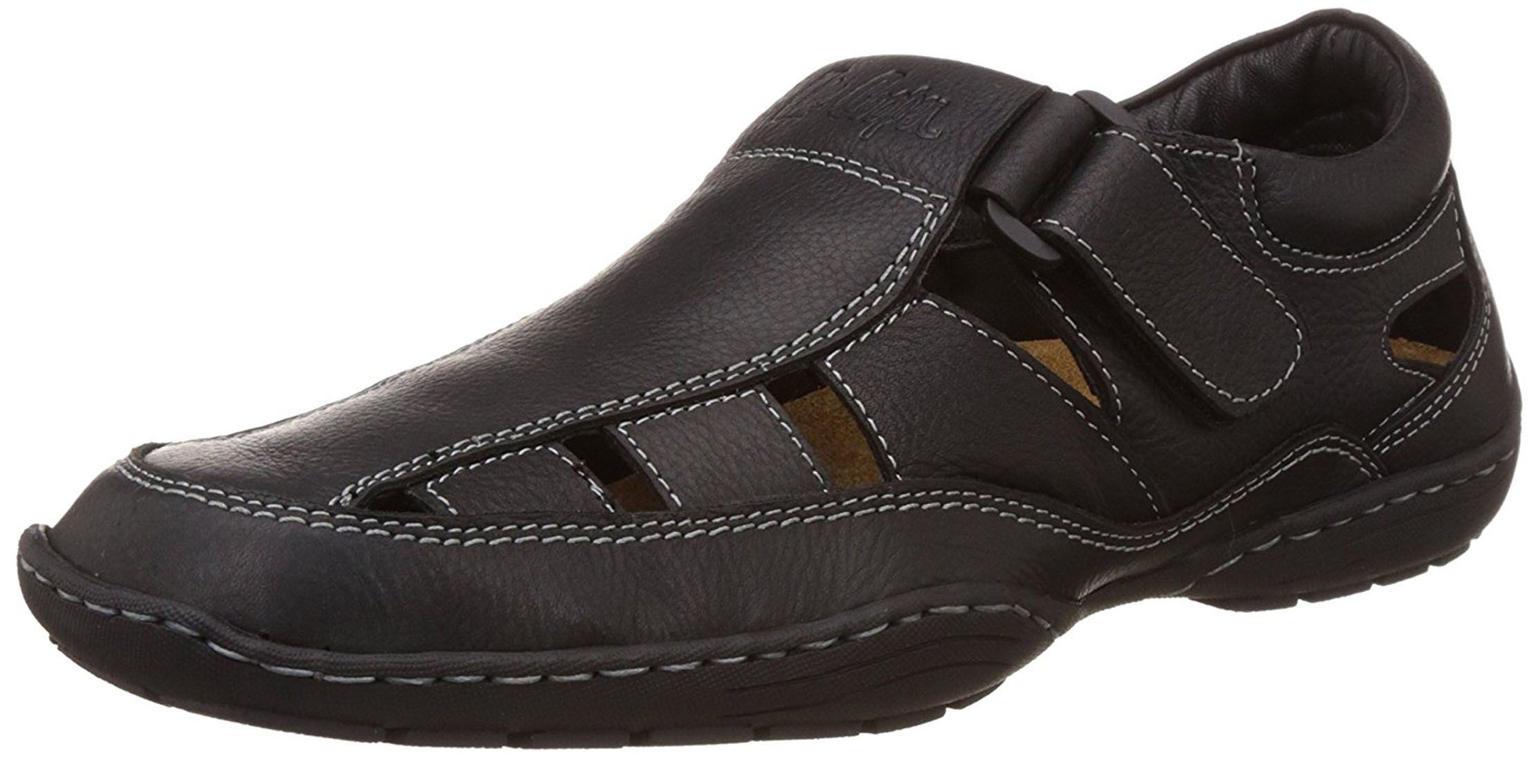 lee cooper men's leather sandals and floaters