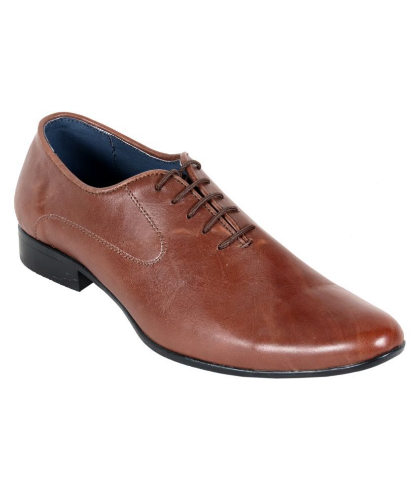 Chamda Office Genuine Leather Formal Shoes Price in India- Buy Chamda ...
