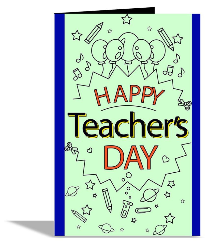 Happy Teacher Day Greeting Card: Buy Online at Best Price in India