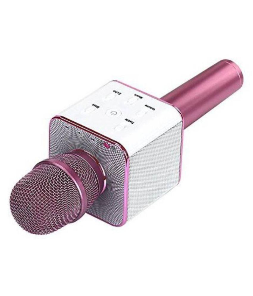     			ROOQ Inbuilt Bluetooth,Mic & Microphone Wireless Karaoke Players(Mic Speaker)