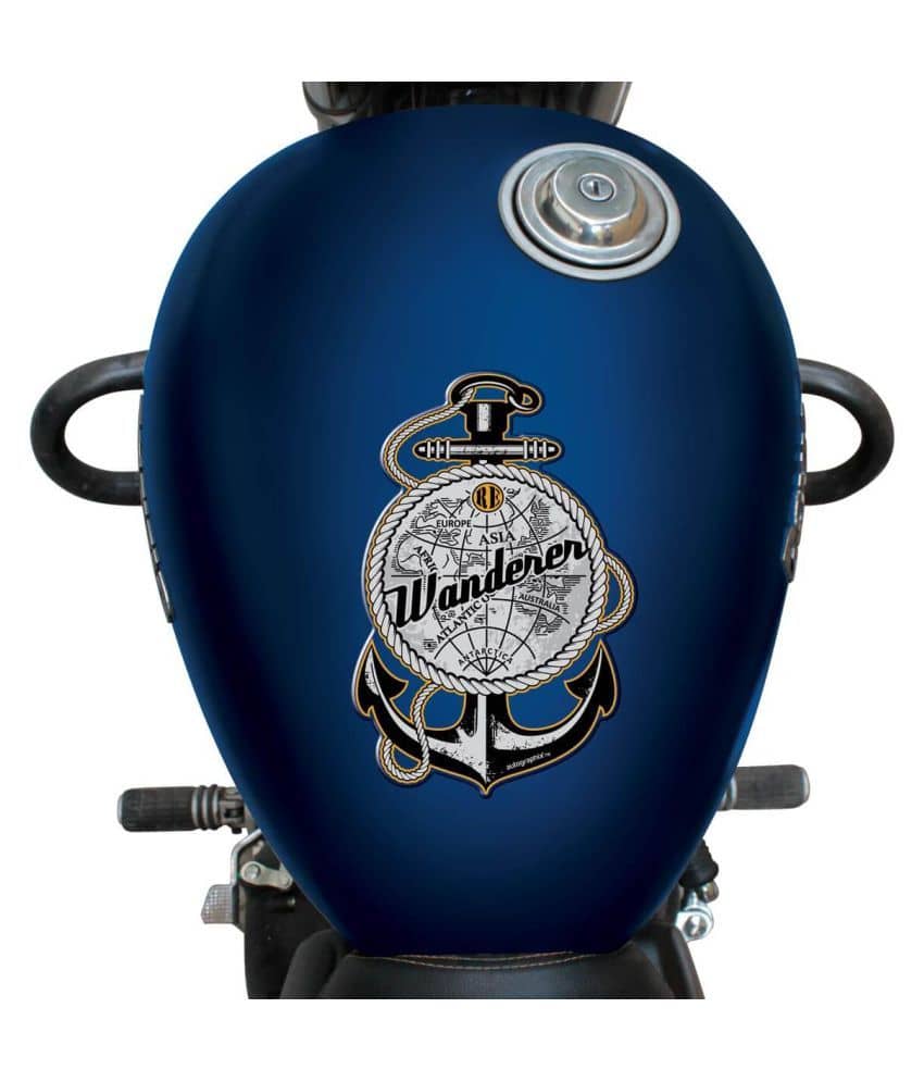 Autographix Royal Enfield Wanderer Bike Tank Pad Buy Autographix Royal