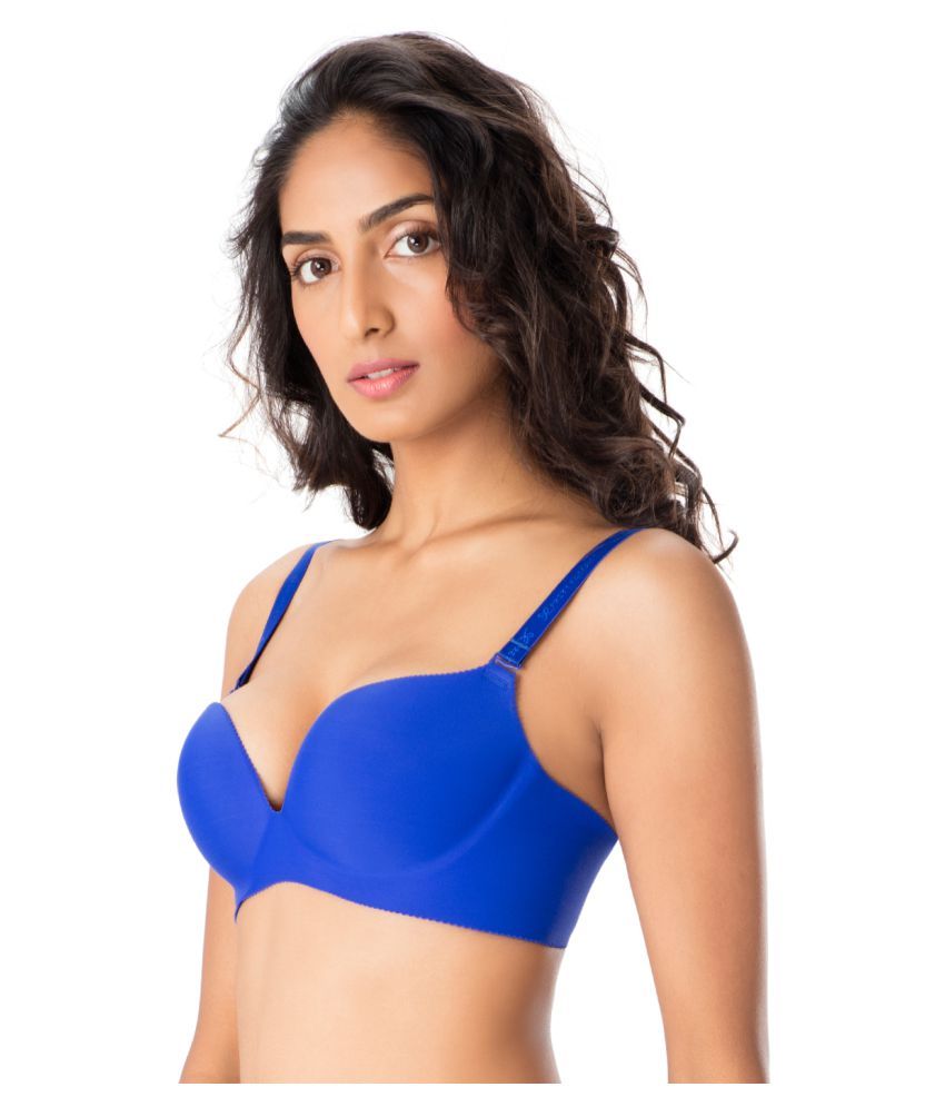 Buy Prettysecrets Polyester Plunge Bra Online At Best Prices In India Snapdeal 