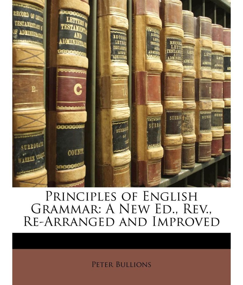 Principles of English Grammar Buy Principles of English Grammar Online