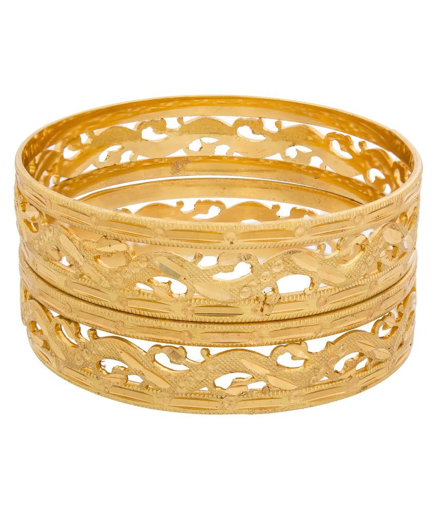 Aadita fashion Jewellery Gold Plated Designer Cut Work Office Wear