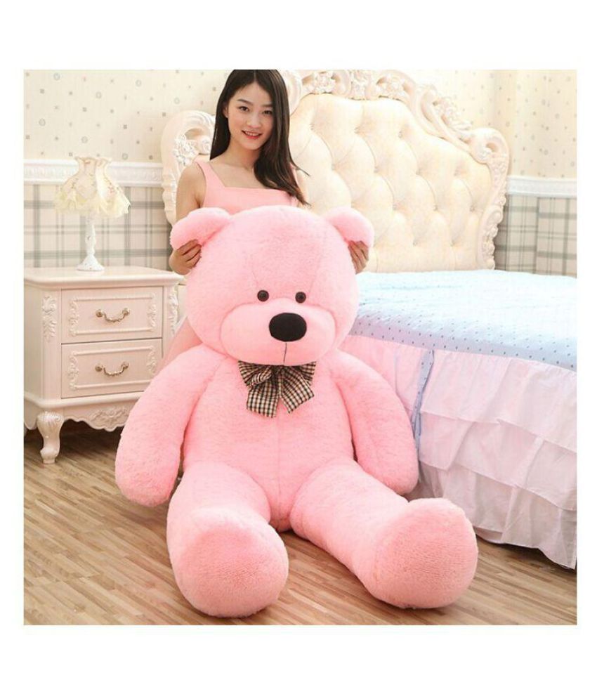 3 feet teddy bear pink