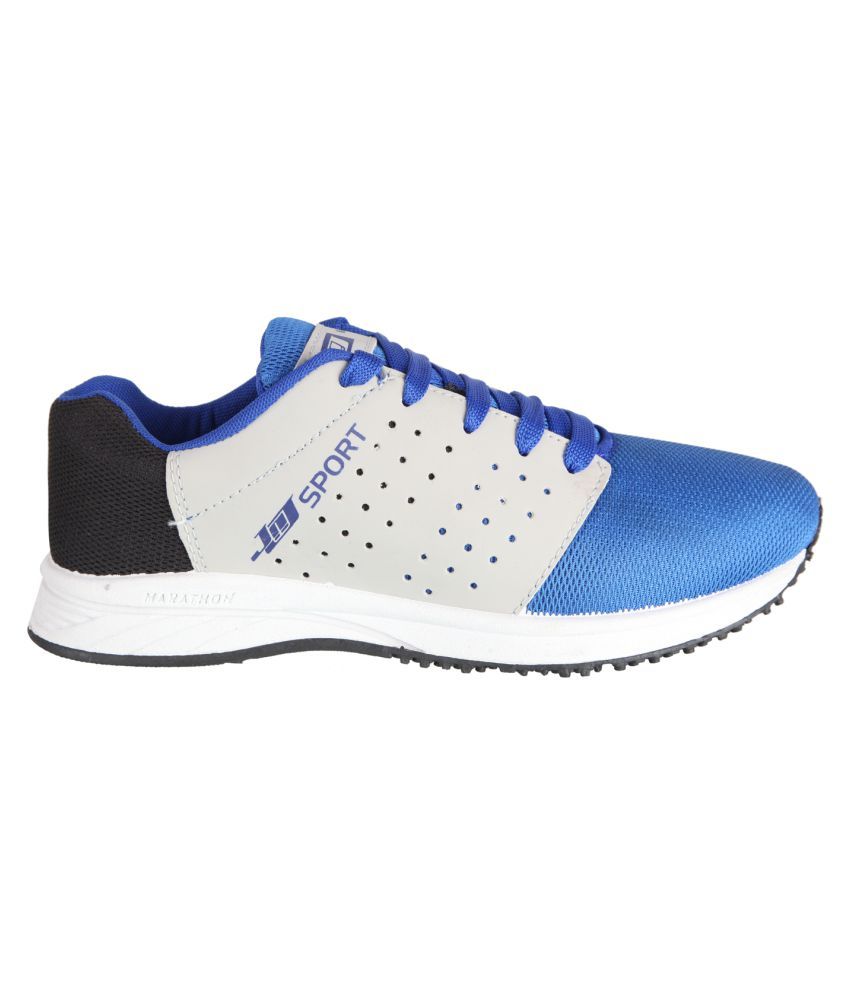 Marathon BlueGrey Bullet Mens Running Shoes Buy Marathon BlueGrey
