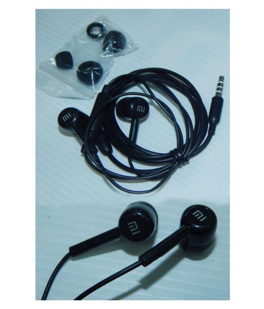     			MI All Redmi In Ear Wired Earphones With Mic