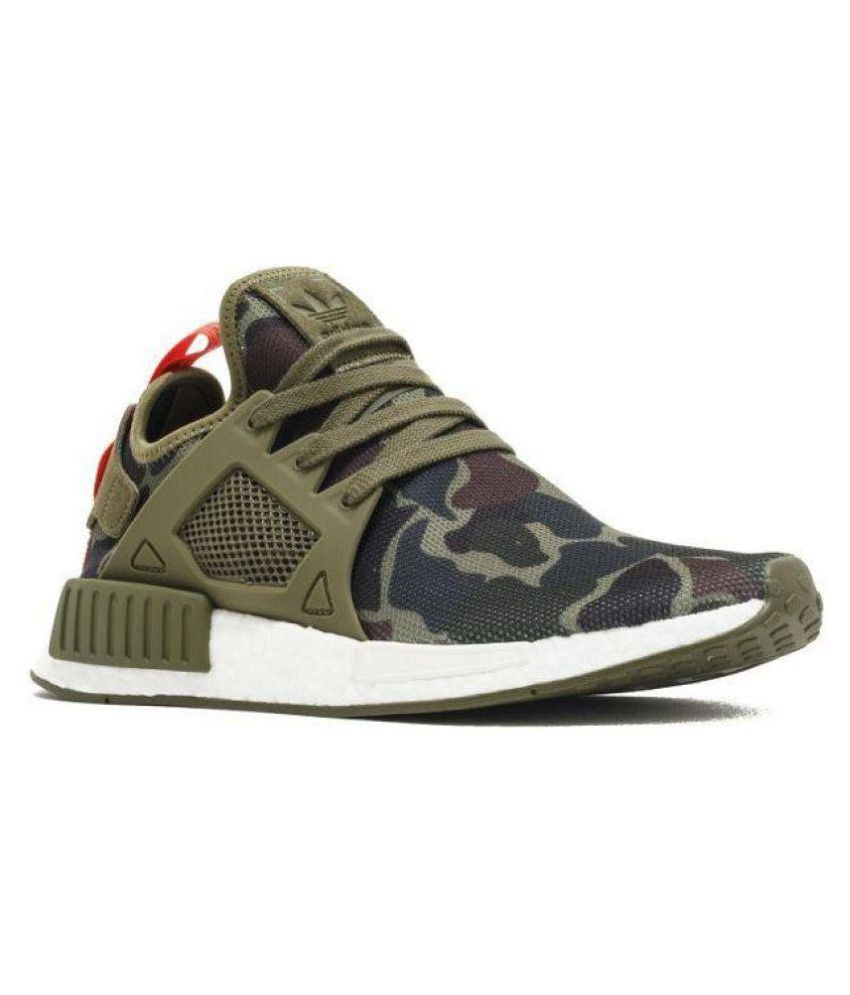 Adidas NMD XR1 Gray 'Solar Red' Sole View Only YouTube