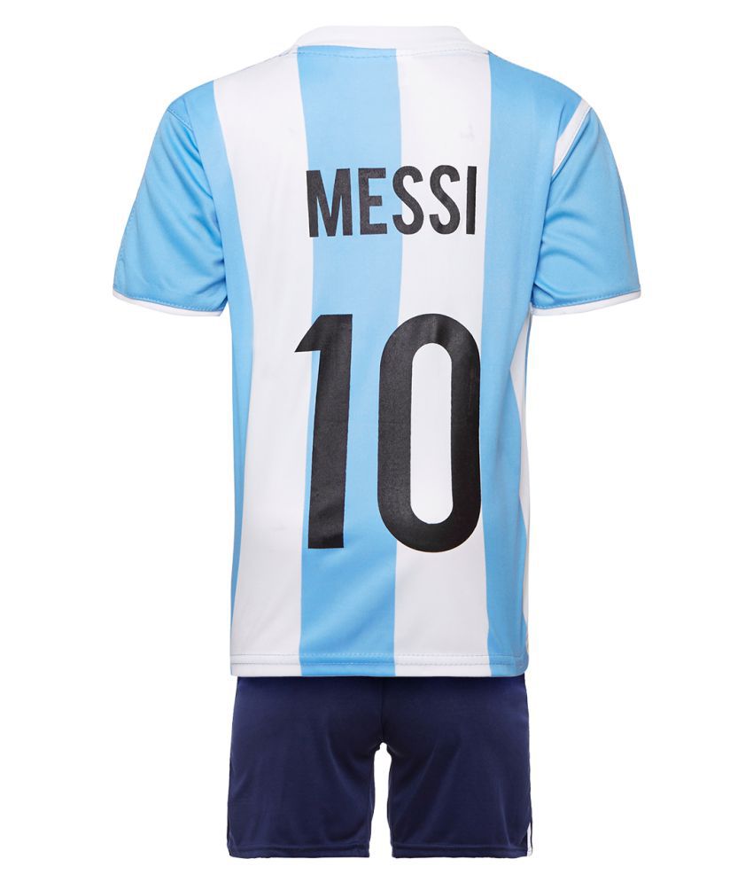 Replica Unisex KIDS Argentina Football Jersey Set - Buy Replica Unisex ...