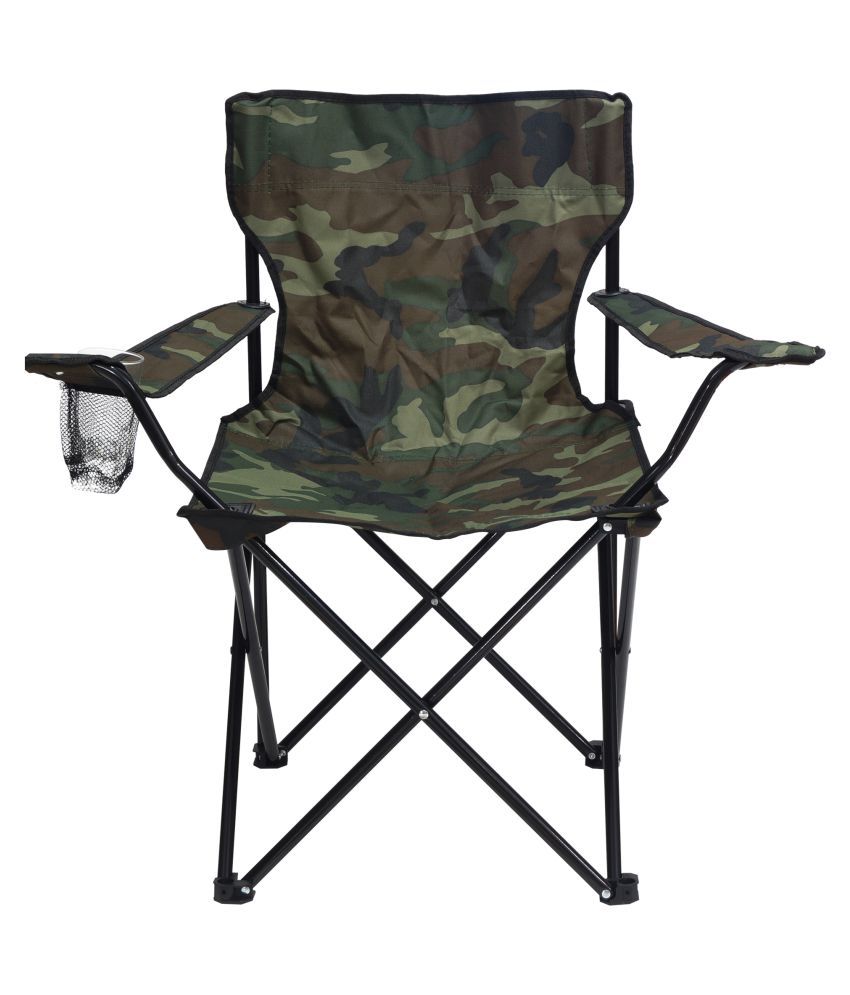 Story Home Quad Light Weight Portable Folding Camping Chair Director S Camouflage Green
