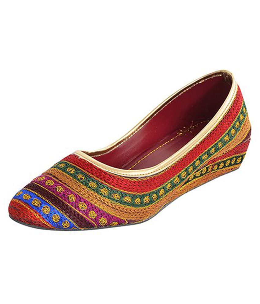 multi coloured wedges