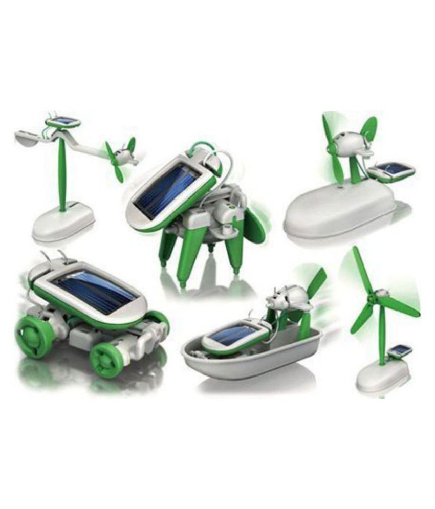 solar powered robot toy