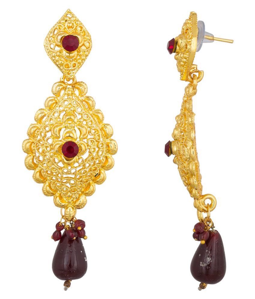 Aadita Fashion Jewellery Attractive Australian Diamond & Pearl Studded