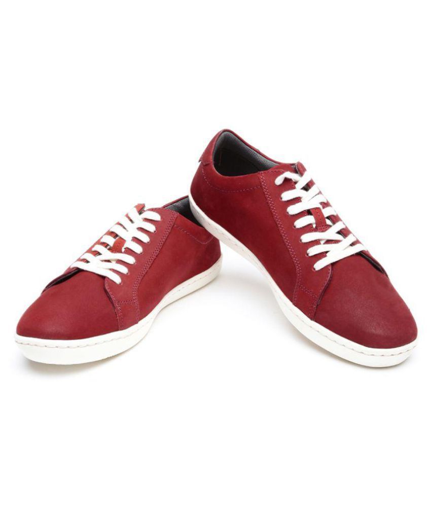 wrong Sneakers Red Casual Shoes - Buy 