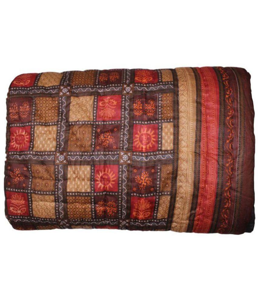 Jaipuri Razai Double Cotton Multi Traditional Quilt Coordinated Buy