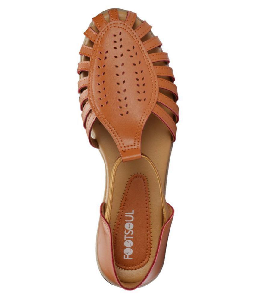 new look tan flats